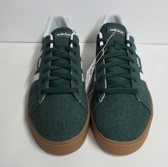adidas 3.0 daily shoes Men’s Size 9.5 IF7487 Collegiate Green Gum New NIB main image 3